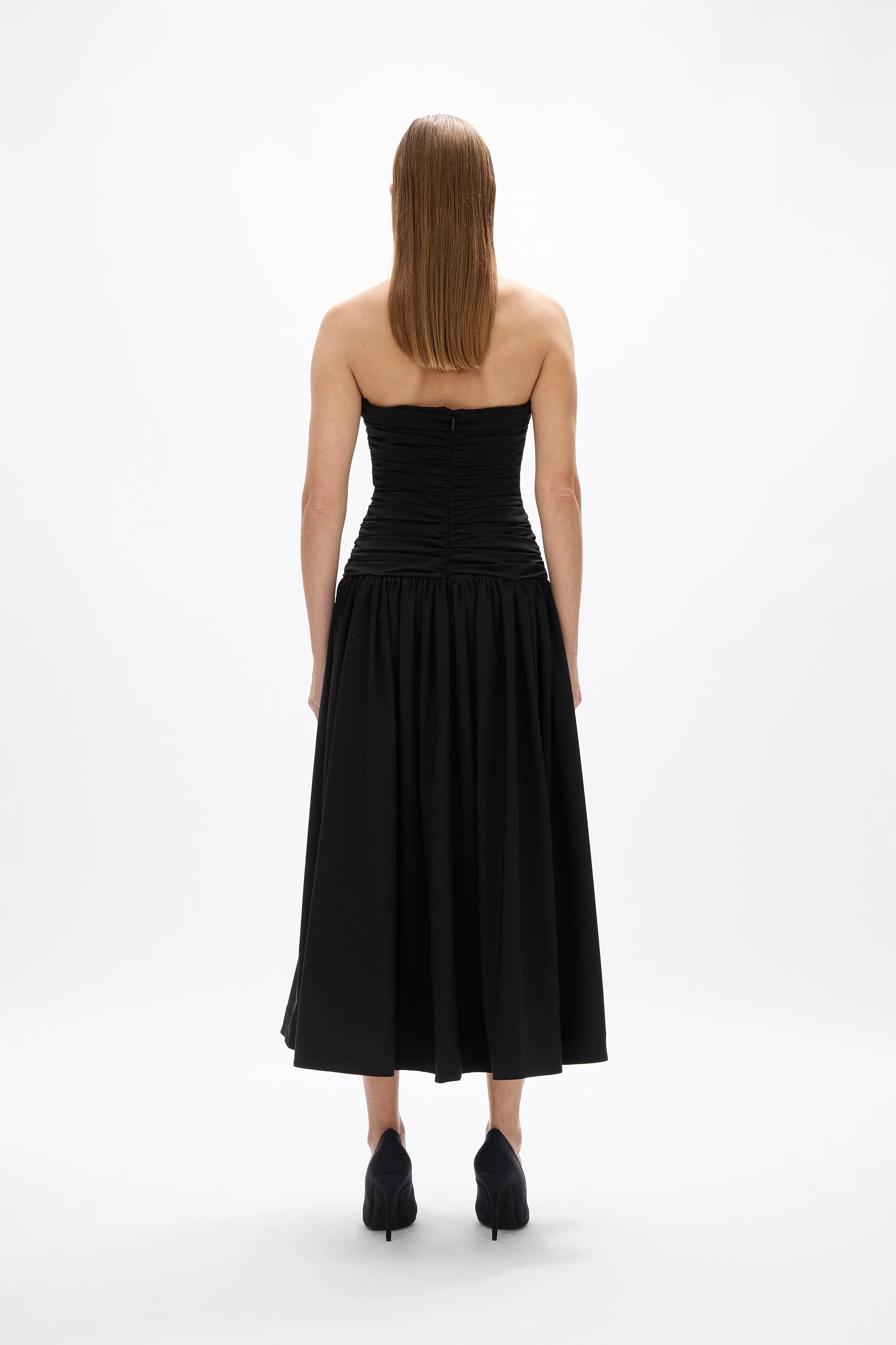 Gale Strapless Dress - Image 4