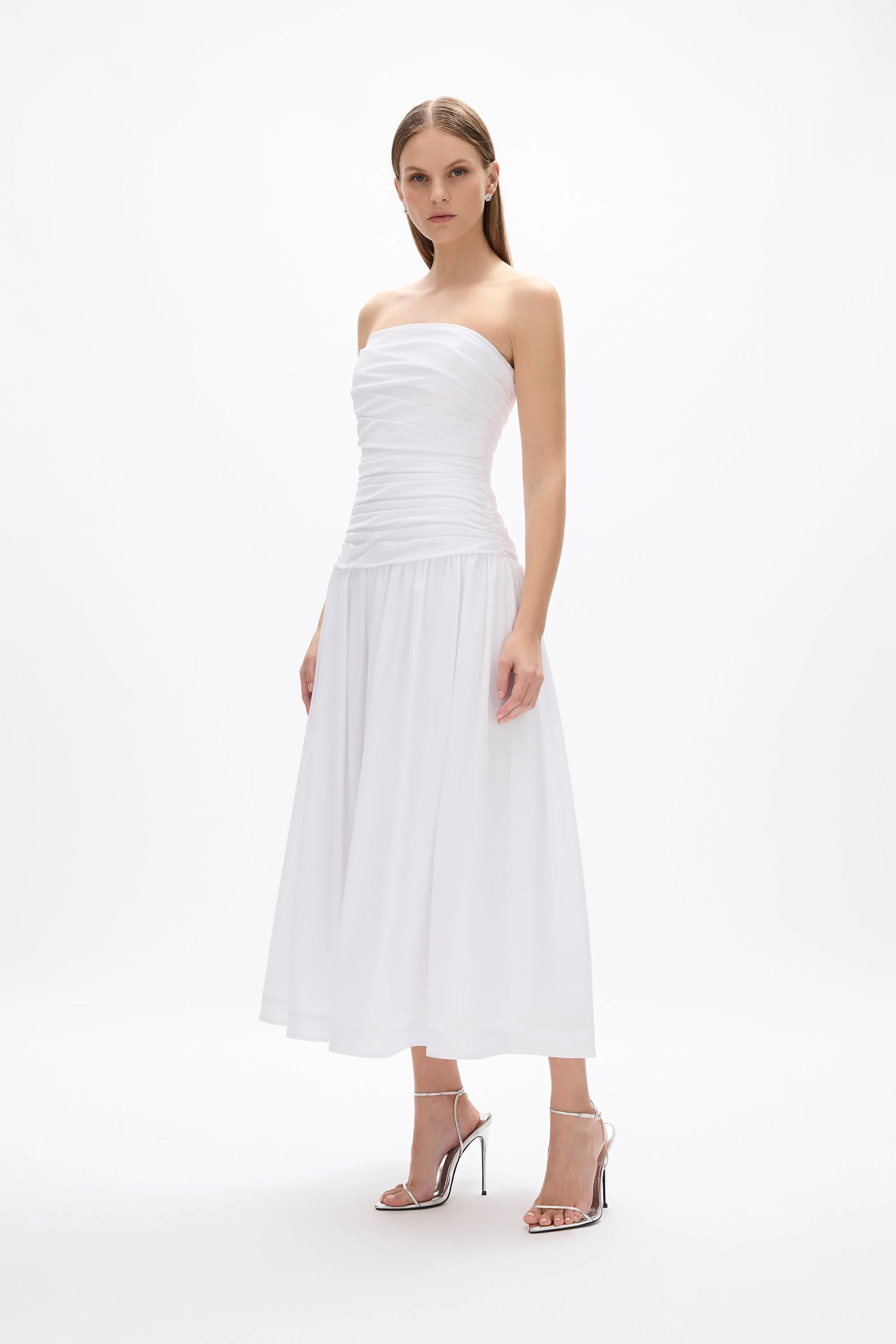 Gale Strapless Dress - Image 4