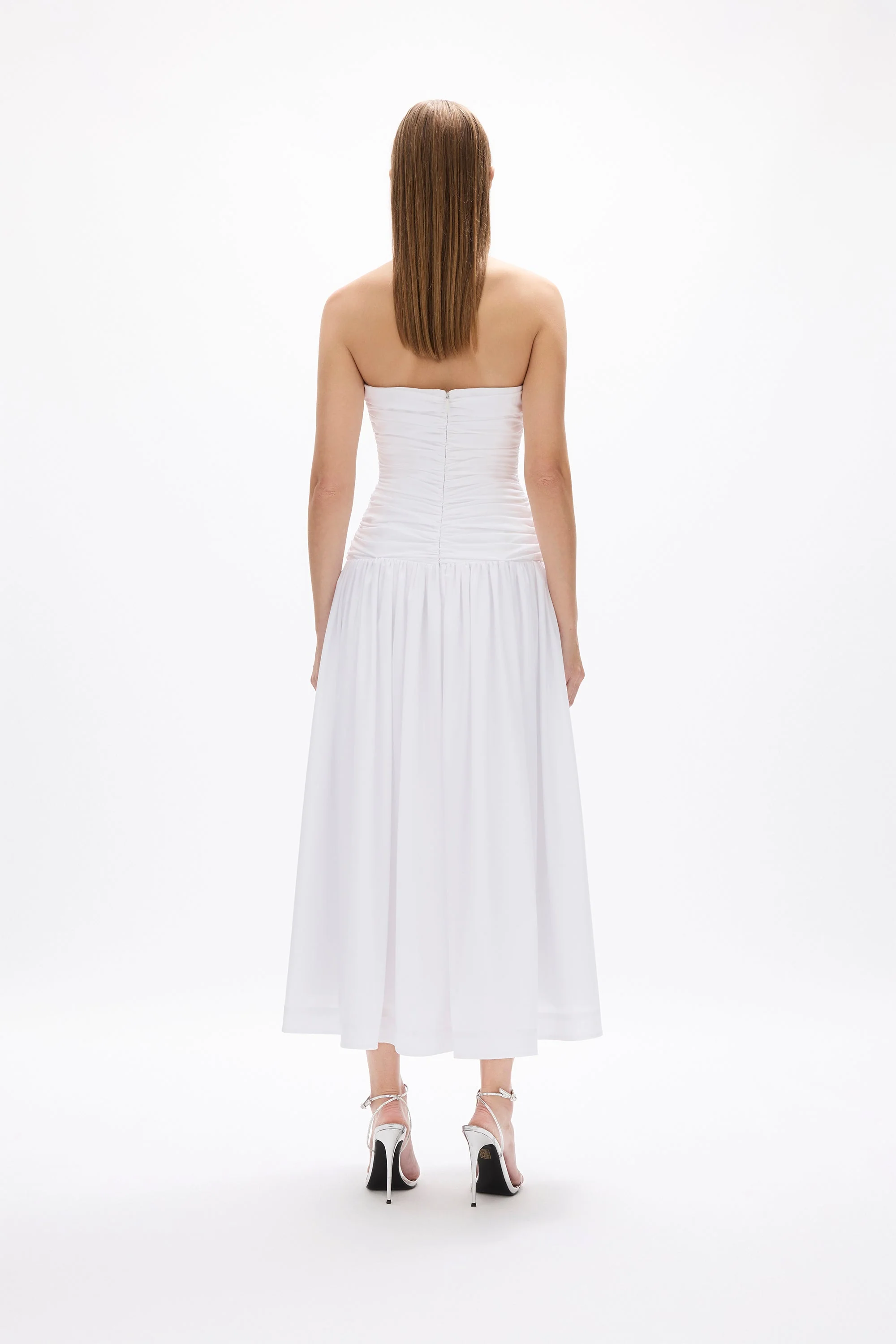 Gale Strapless Dress - Image 5