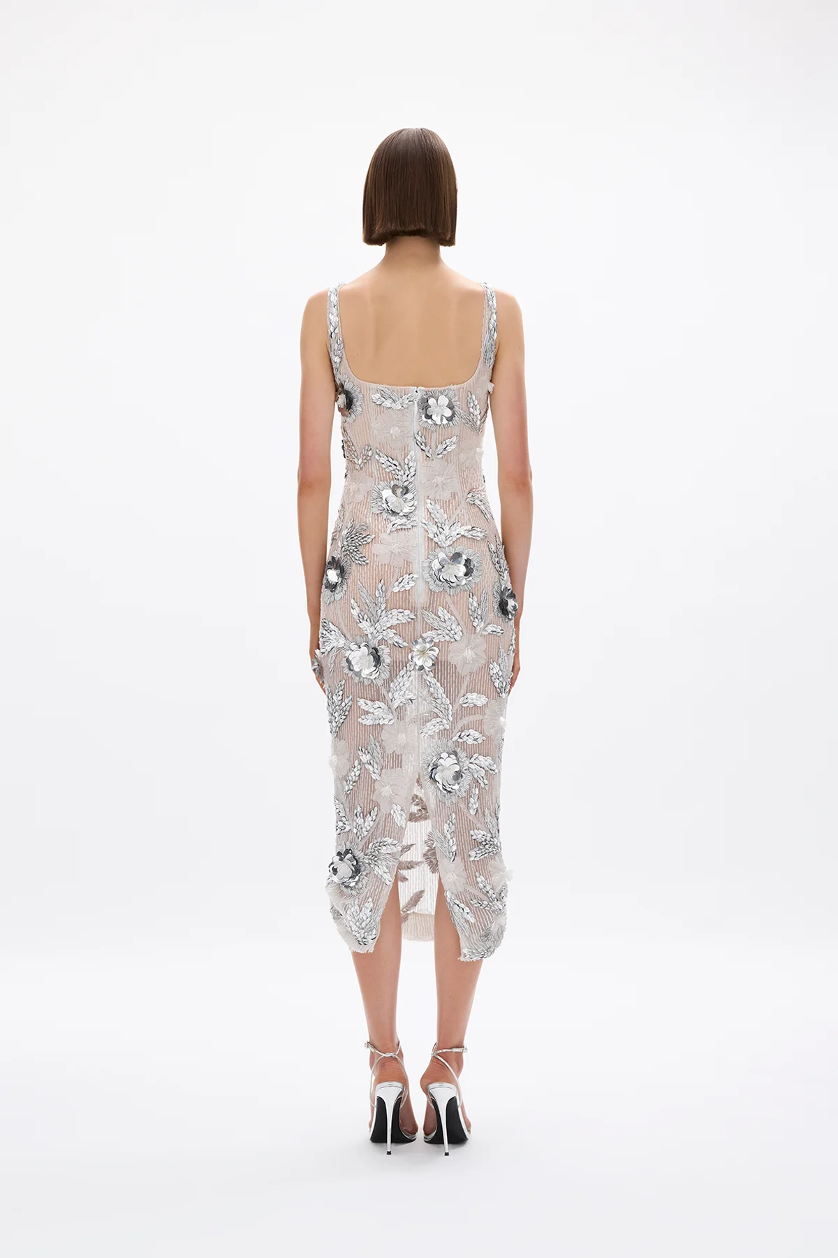 Pierre Sheer Strap Dress - Image 5